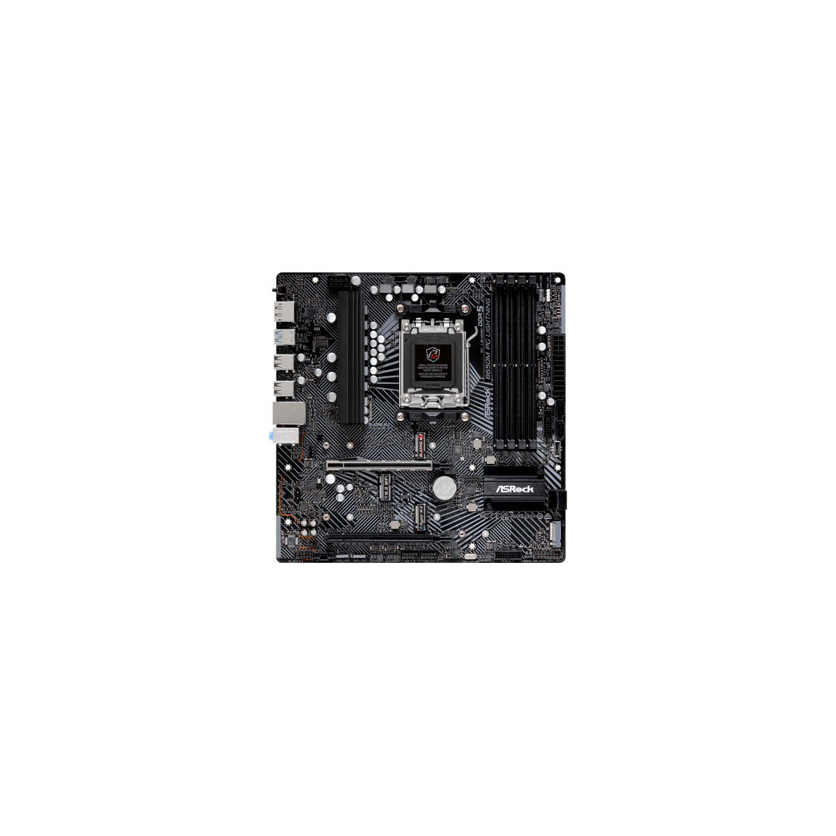 Asrock B650M PG Lightning AMD B650 Zocalo AM5 micro ATX