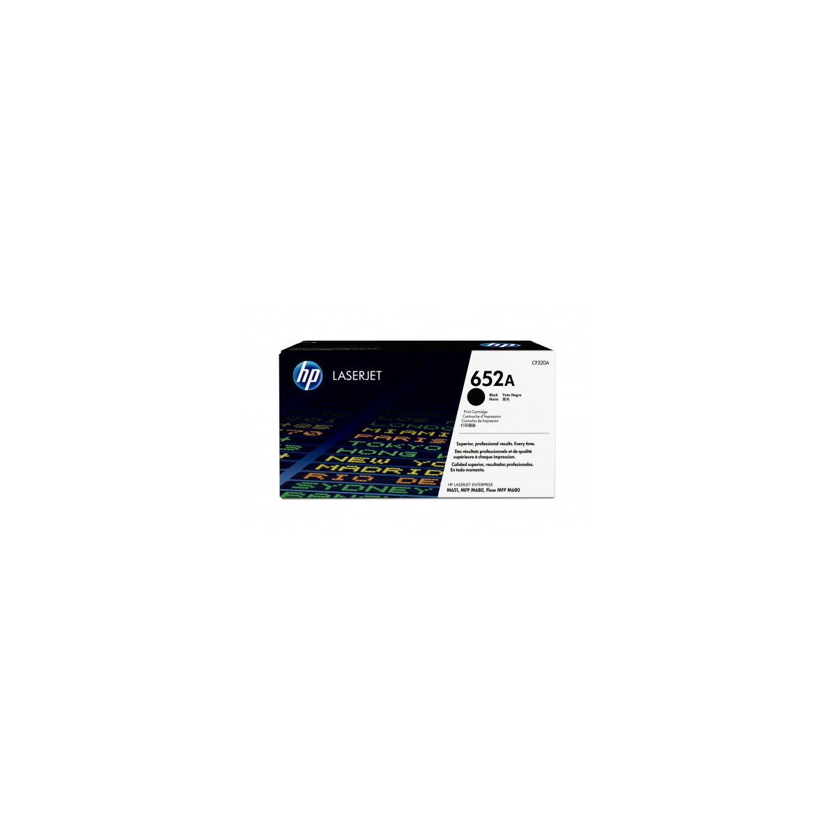 HP 652A TONER HP652A NEGRO CF320A