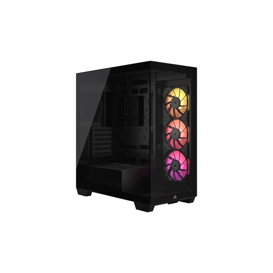 18535-Corsair iCUE LINK 3500X RGB Midi Tower Negro 18535-Corsair iCUE LINK 3500X RGB Midi Tower Negro