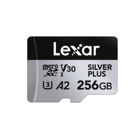 18556-Lexar Professional SILVER PLUS 256 GB MicroSDXC UHS-I Clase 3