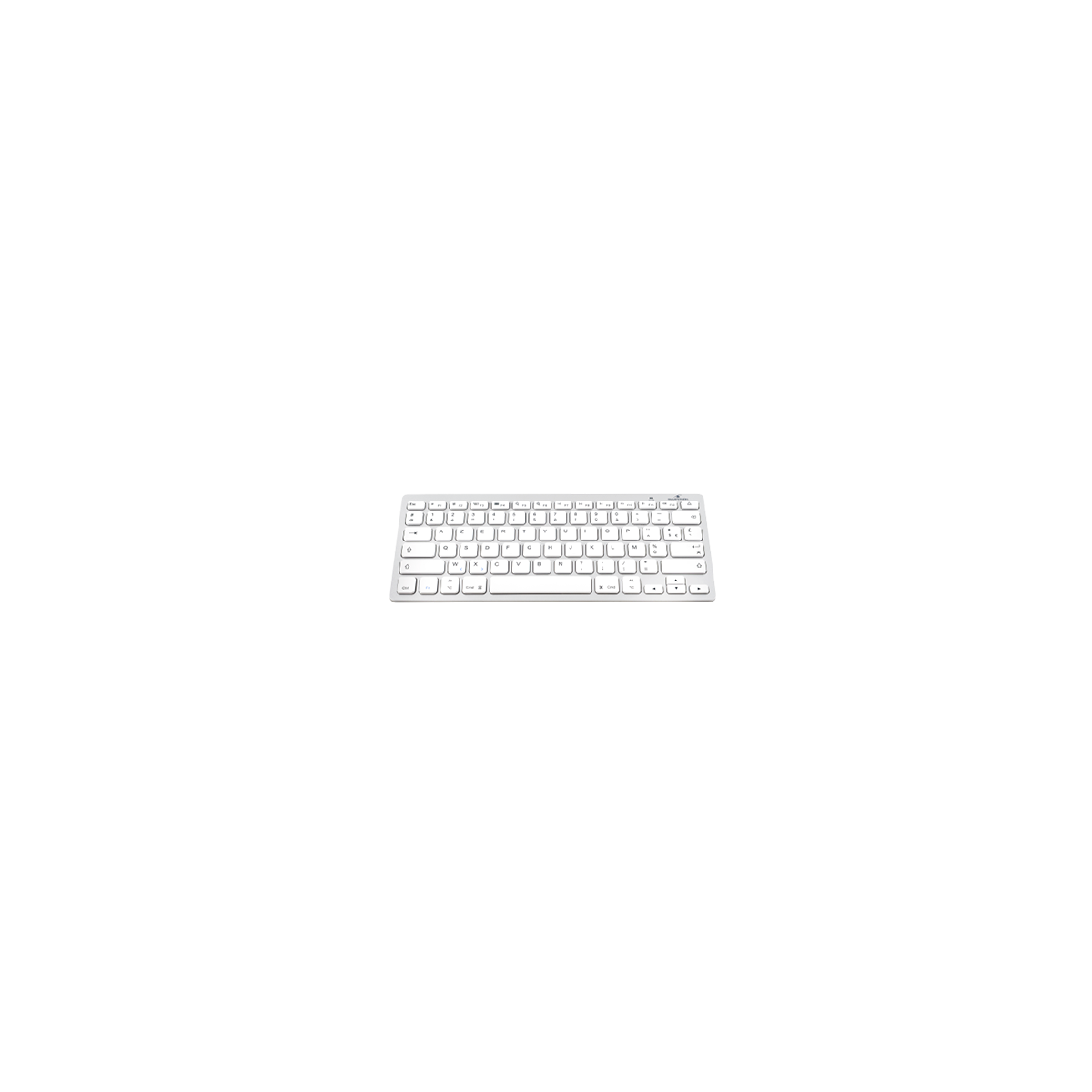 Bluestork BS KB MICRO BT SP teclado Bluetooth QWERTY Espanol Plata Blanco