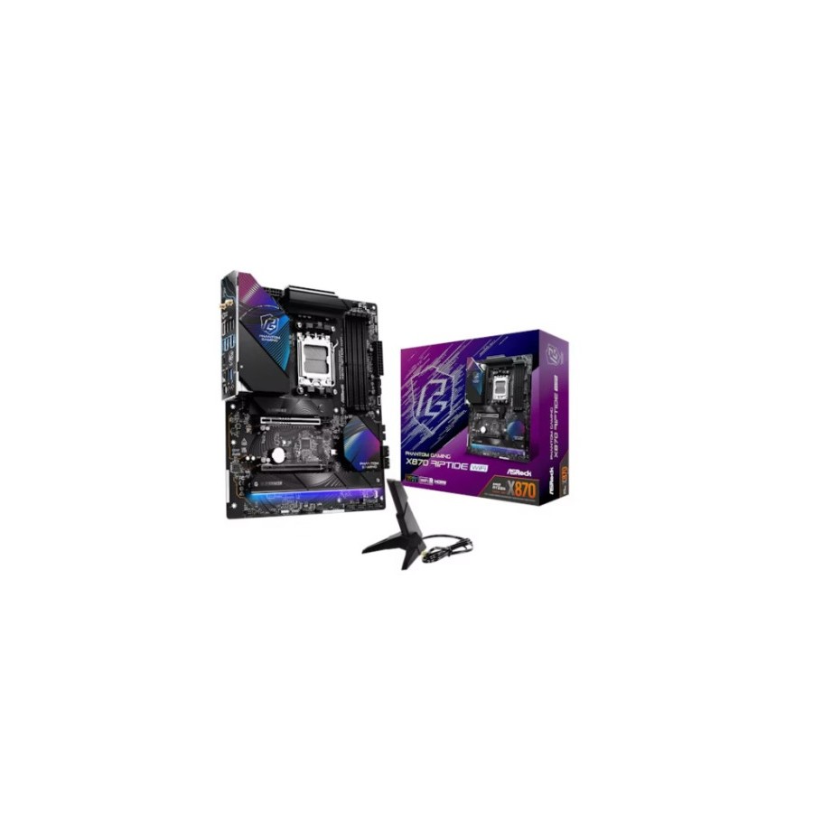 19200-PLACA ASROCK X870 RIPTIDE WIFI,AMD,AM5,X870,4DDR5,256GB,2USB4+HDMI,4SATA3,3M.2,2USB4,9USB3.2,1USB TYPE-C,LAN2.5GB, 19200-PLACA ASROCK X870 RIPTIDE WIFI,AMD,AM5,X870,4DDR5,256GB,2USB4+HDMI,4SATA3,3M.2,2USB4,9USB3.2,1USB TYPE-C,LAN2.5GB,