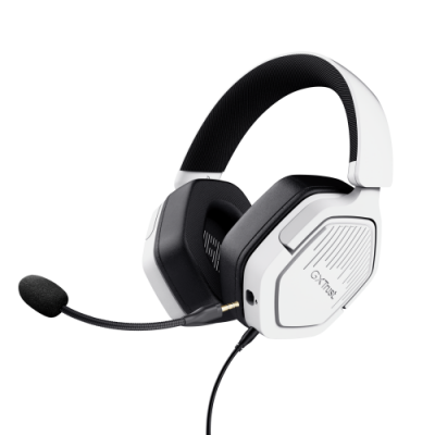 Trust GXT492W Carus Auriculares Alambrico Diadema Juego Blanco