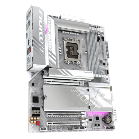 19304-PLACA GIGABYTE Z890M A ELITE WF7 ICE,INTEL,1851,Z890,4DDR5,WIFI