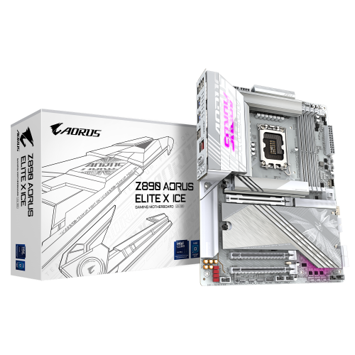 19318-PLACA GIGABYTE Z890 A ELITE X ICE,INTEL,1851,Z890,4DDR5