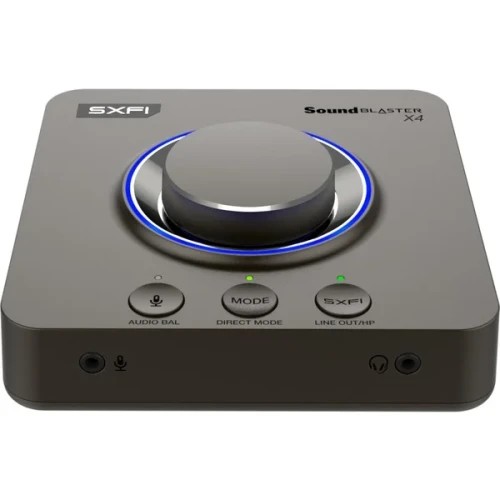 19349-CREATIVE SOUND BLASTER X4 DAC SUPER X-FI 7.1 USB