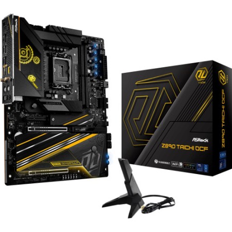 19396-PLACA ASROCK Z890 TAICHI OCF,INTEL,1851,Z890,4DDR5,WIFI,ATX