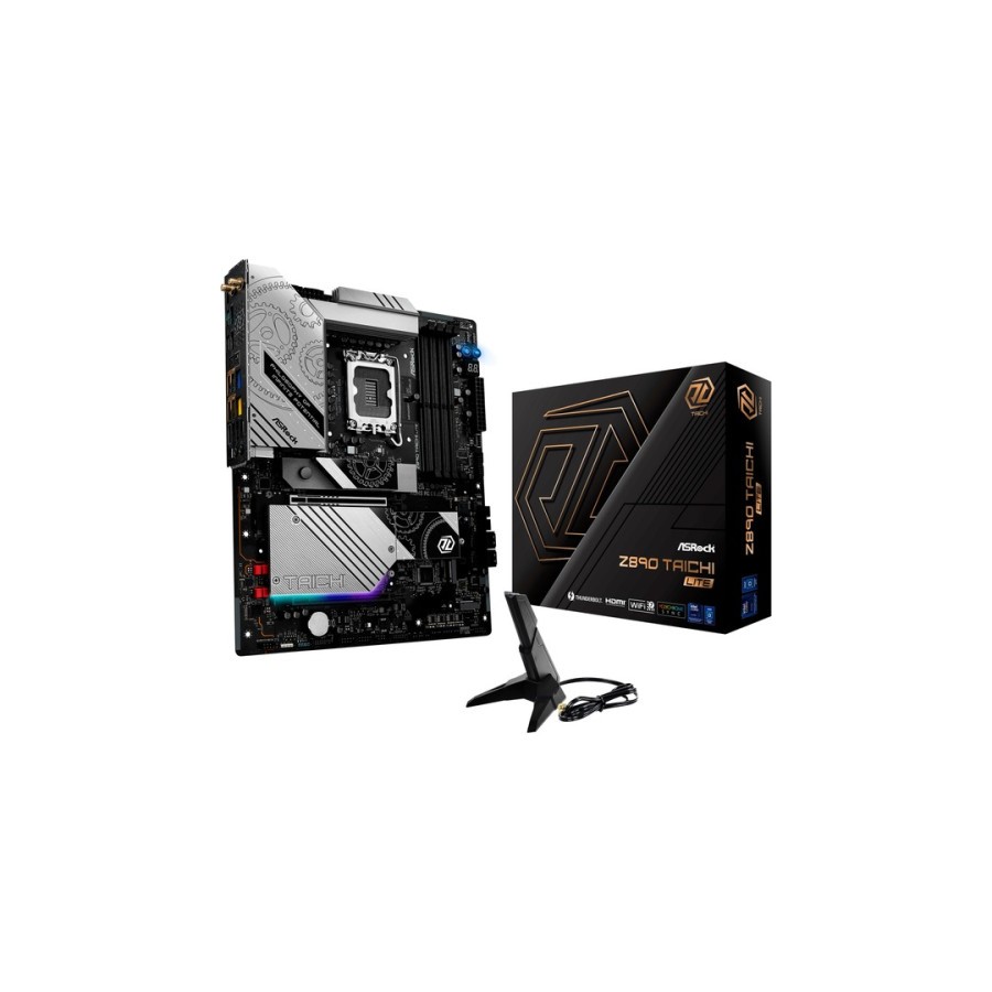 19437-PLACA ASROCK Z890 TAICHI LITE,INTEL,1851,Z890,4DDR5,256GB,2HDMI+THUNDERBOLT,4SATA3+4M.2,1X5 +1X2.5 GIGABITLAN,WIFI 19437-PLACA ASROCK Z890 TAICHI LITE,INTEL,1851,Z890,4DDR5,256GB,2HDMI+THUNDERBOLT,4SATA3+4M.2,1X5 +1X2.5 GIGABITLAN,WIFI