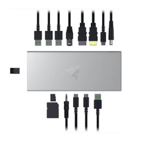 19456-CARGADOR RAZER USB 4 DOCK MERCURY EDIT. (RC21-02280100-R3EK)