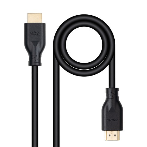 19462-Nanocable Cable HDMI V2.0 4K@60Hz 18Gbps A/M-A/M CCS 1 m