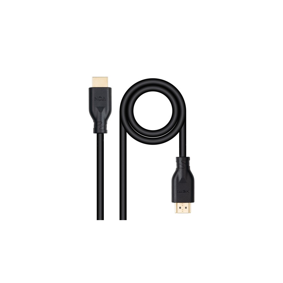 19464-Nanocable Cable HDMI V2.0 4K@60Hz 18Gbps A/M-A/M CCS 2 m