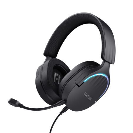 19470-Trust GXT 490 FAYZO Auriculares Alambrico Diadema Juego USB tipo A Negro