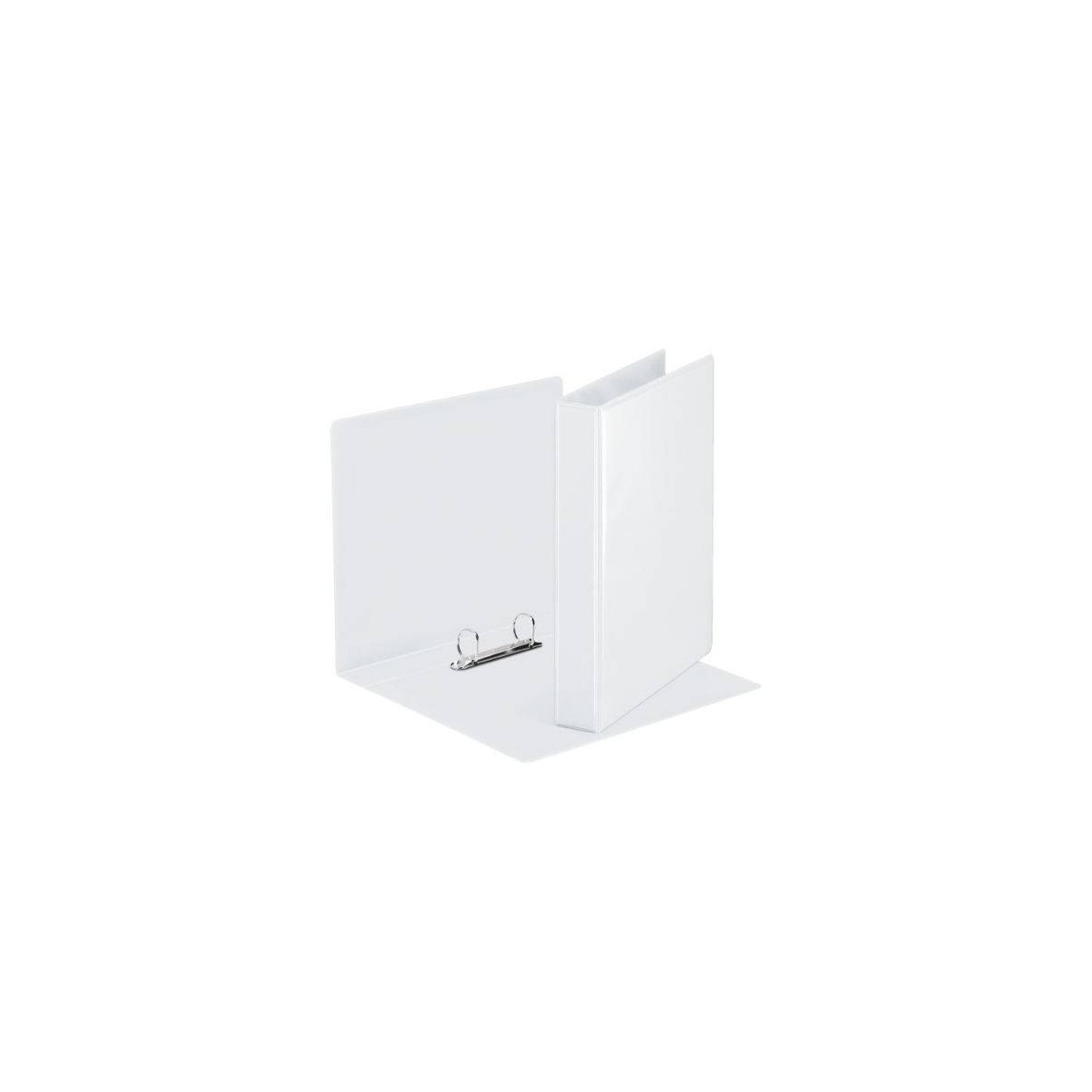 CARPETA PERSONALIZABLE PVC 2 BOLSILLOS ANILLAS 2 16 MM FORMATO A4 COLOR BLANCO ESSELTE 49720