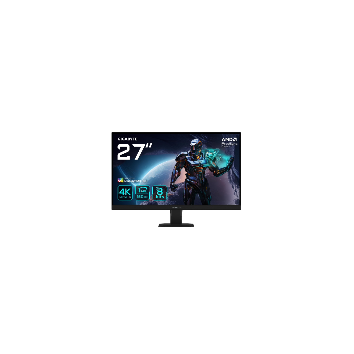 GIGABYTE GS27U 27 Monitor de juegos UHD 3840 x 2160 UHD 160Hz 1ms 350 cd m Display HDR400 HDMI 21 DisplayPort 14