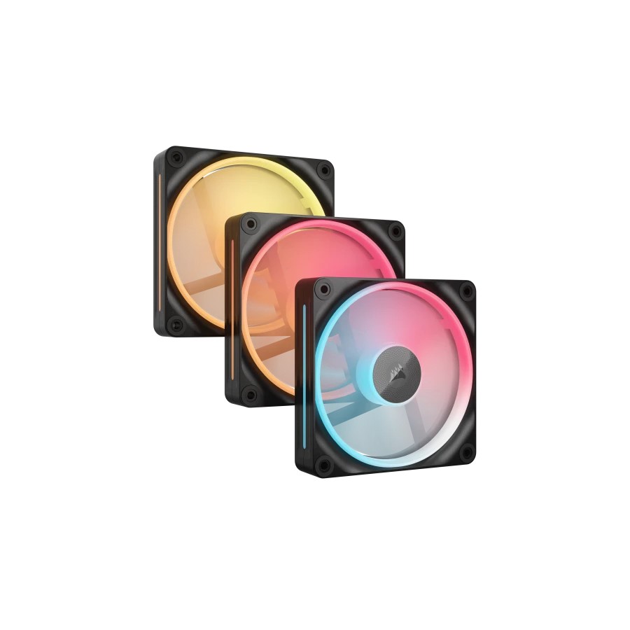 19642-Corsair iCUE LINK LX120-R RGB Carcasa del ordenador Ventilador 12 cm Negro 3 pieza(s) 19642-Corsair iCUE LINK LX120-R RGB Carcasa del ordenador Ventilador 12 cm Negro 3 pieza(s)