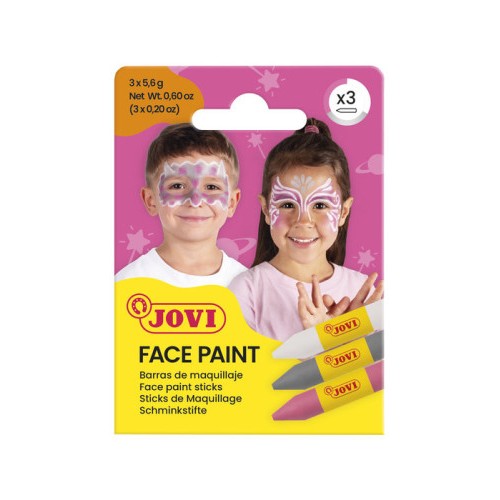 19901-SET MAQUILLAJE FACE PAINT ESTUCHE DE 3 BARRAS FANTASY JOVI 175FA