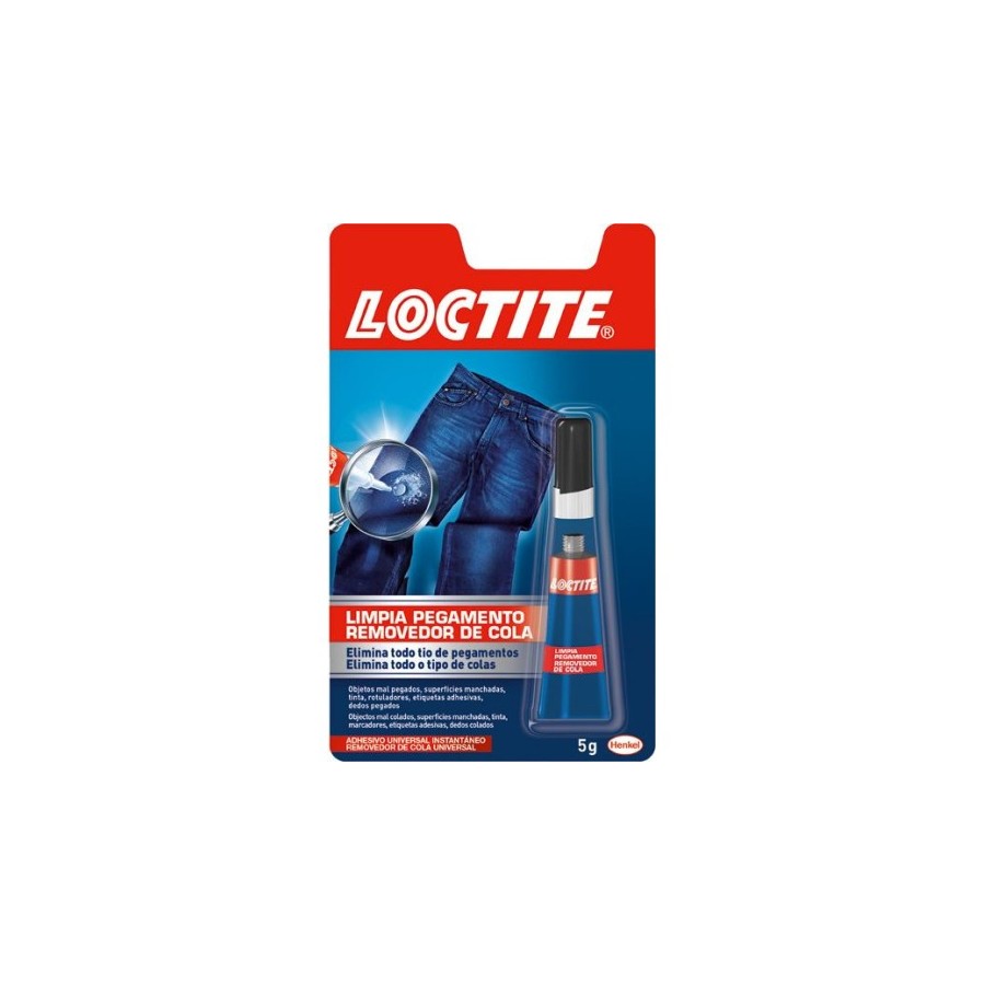 19912-LOCTITE SUPERGLUE-3 LIMPIA PEGAMENTO BL 5 GR LOCTITE 2640974
