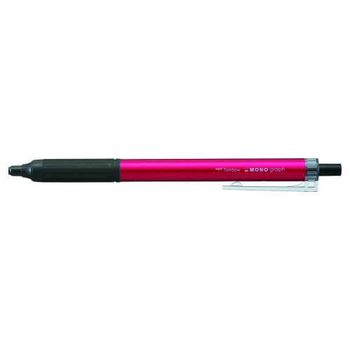 19933-BOLIGRAFO MONO GRAPH LITE TINTA ACEITE BAJA VISCOSIDAD. CUERPO ROSA. TINTA NEGRA. TOMBOW BC-MGLE81