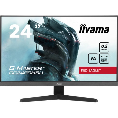 20199-MONITOR IIYAMA, 23.6", VA, 1500R, 180HZ