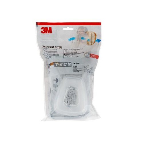 20317-KIT FILTROS DE REPUESTO PARA MASCARILLA 6002-1 A2P2 3M 7100330417