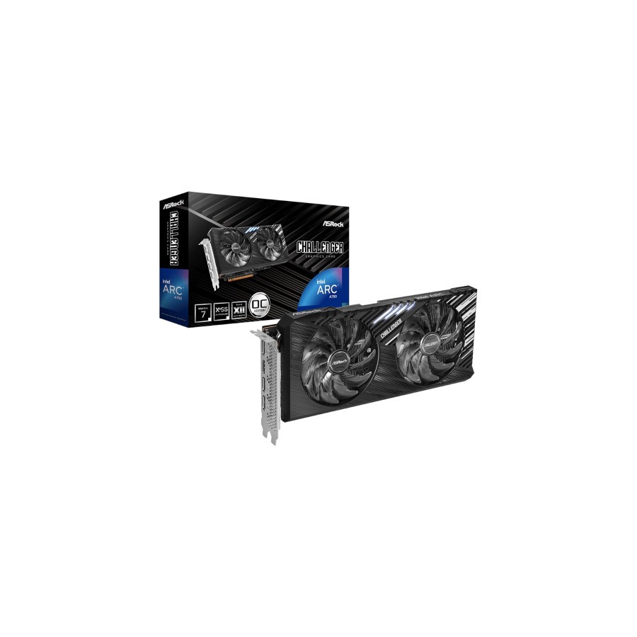 20399-VGA ASROCK A750 CHALLENGER SE 8GB OC,INTEL,A750,8GB,GDDR6,256BIT,3DP+1HDMI,2 VENTILADORES (A750 CL SE 8GO) 20399-VGA ASROCK A750 CHALLENGER SE 8GB OC,INTEL,A750,8GB,GDDR6,256BIT,3DP+1HDMI,2 VENTILADORES (A750 CL SE 8GO)