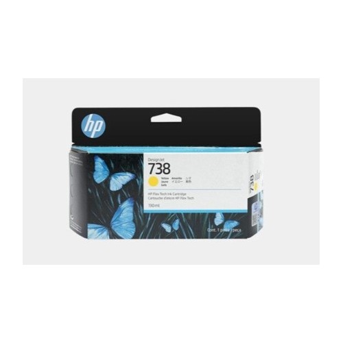 20467-HP DESIGNJET 738 CARTUCHO AMARILLO 130ML