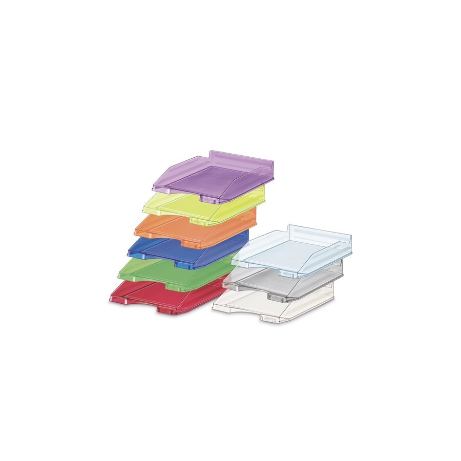 2061-BANDEJA APILABLE DE PLASTICO 350X250X65 MM. COLOR TRANSPARENTE FAIBO 93-23 2061-BANDEJA APILABLE DE PLASTICO 350X250X65 MM. COLOR TRANSPARENTE FAIBO 93-23