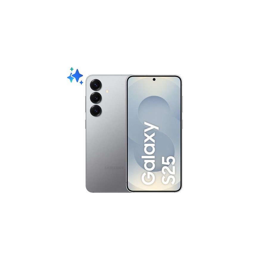 20732-Samsung Galaxy S25 15,8 cm (6.2") SIM doble Android 15 5G USB Tipo C 12 GB 512 GB 4000 mAh Plata 20732-Samsung Galaxy S25 15,8 cm (6.2") SIM doble Android 15 5G USB Tipo C 12 GB 512 GB 4000 mAh Plata