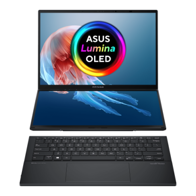 ASUS Zenbook Duo OLED UX8406MA QL396W Ordenador Portatil 14 WUXGA Intel Core Ultra 9 185H 32GB RAM 1TB SSD Arc Graphics Windows