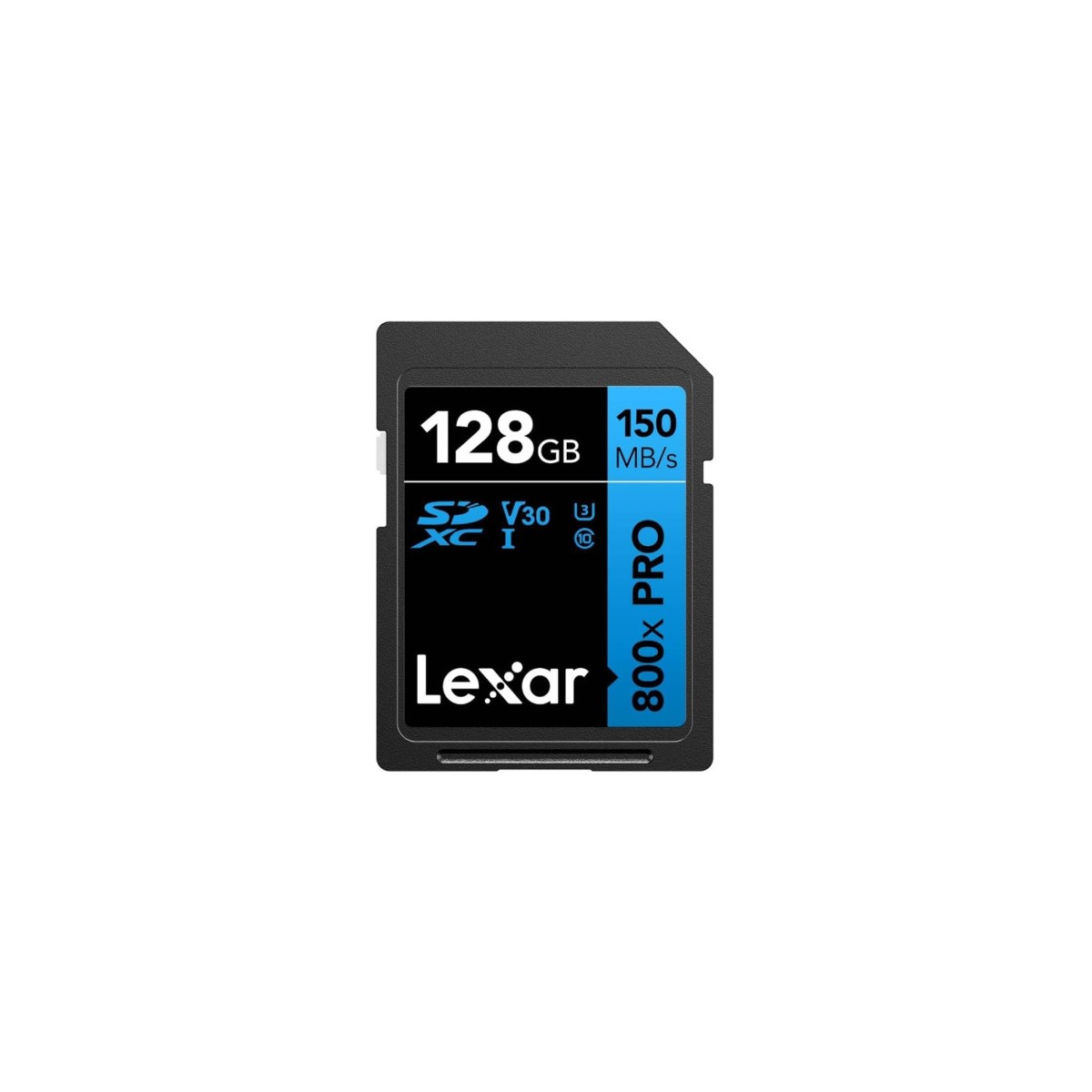 LEXAR 128GB PROFESSIONAL 800X PRO SDXC UHS I CARDS UP TO 150MB S READ 45MB S WRITE C10 V30 U3