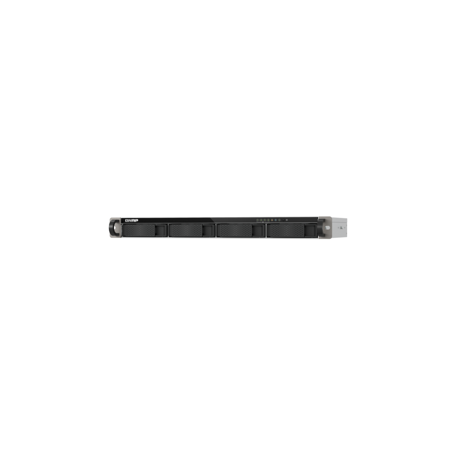 21171-QNAP TS-433eU NAS Bastidor (1U) Cortex-A Cortex-A55 4 GB 0 TB QNAP Turbo System Negro