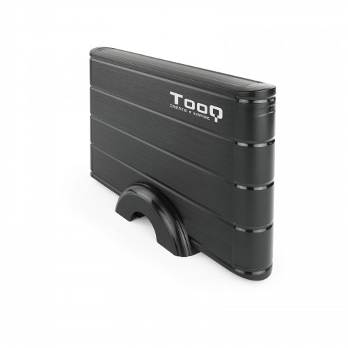 21193-TooQ CAJA HDD 3,5" SATA A USB 2.0/3.0 NEGRA