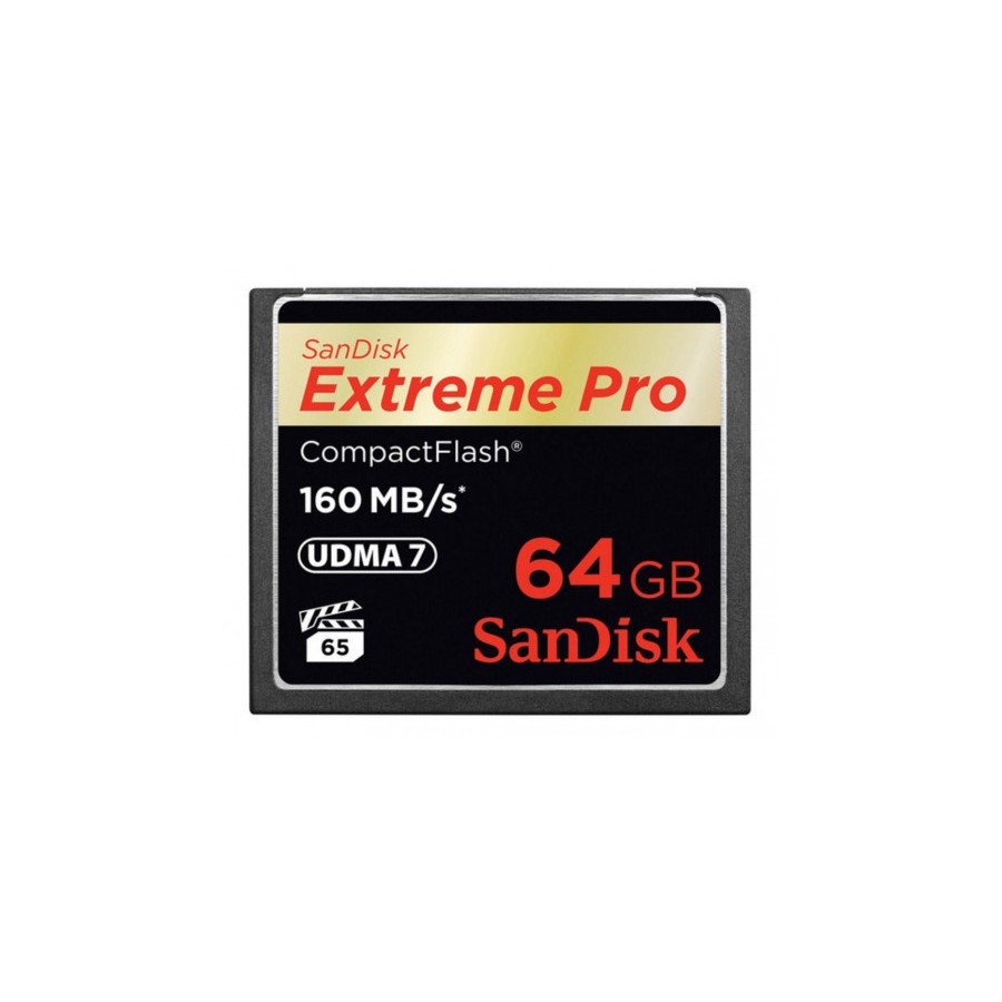 21227-Sandisk 64GB Extreme Pro CF 160MB/s memoria flash CompactFlash 21227-Sandisk 64GB Extreme Pro CF 160MB/s memoria flash CompactFlash