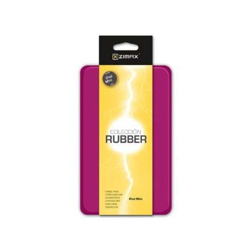 21357-Zimax Funda Tablet iPad MINI 3 RUBBER. Violeta