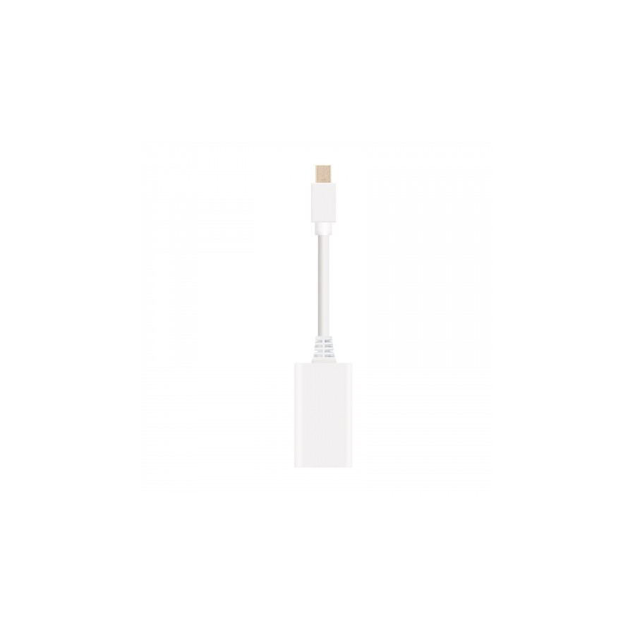 21558-Nanocable CONVERSOR MINI DP A HDMI MINI DP/M-HDMI/H BLANCO 15 CM 21558-Nanocable CONVERSOR MINI DP A HDMI MINI DP/M-HDMI/H BLANCO 15 CM