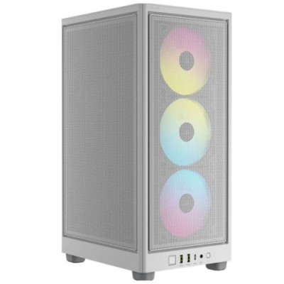 CAJA CORSAIR ICUE 2000D RGB AIRFLOW MINI ITX BLANCA CC 9011247 WW