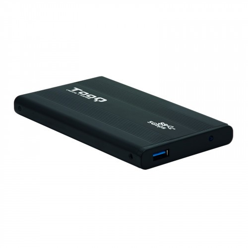 21625-TooQ TQE-2524B caja para disco duro externo 2.5" Caja de disco duro (HDD) Negro