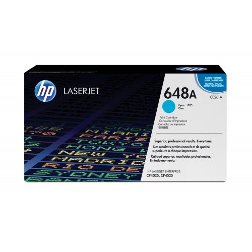 21758-HP 648A TONER HP648A CIAN (CE261A)