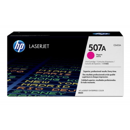 21761-HP 507A TONER HP507A MAGENTA (CE403A)