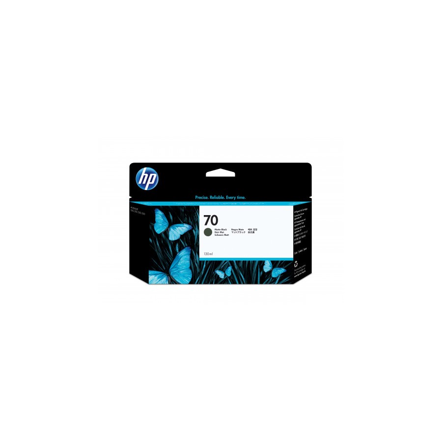 21994-HP Cartucho de tinta DesignJet 70 negro mate de 130 ml