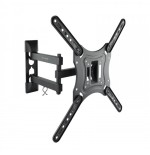 22498-TooQ Soporte Giratorio e Inclinable para Monitor / TV LCD, Plasma de 23"- 55", con Tres Pivotes, Negro