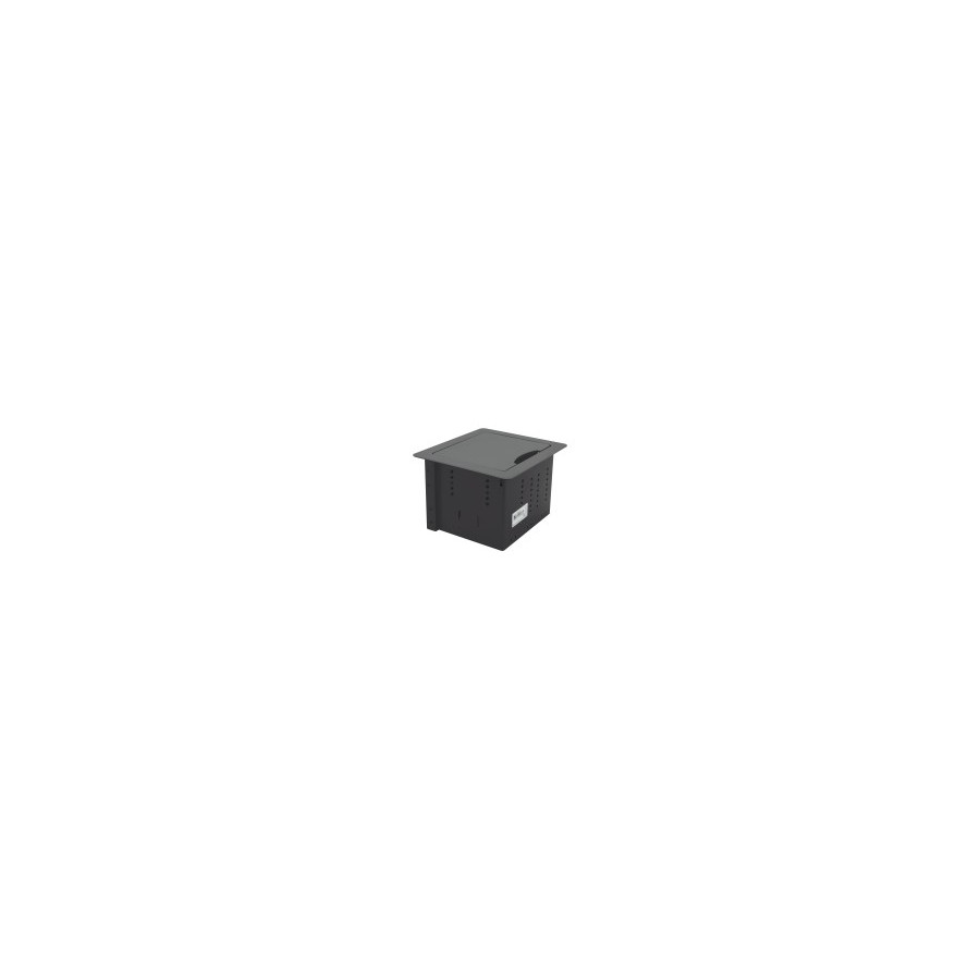 22525-Kramer Electronics TBUS-1N(B) Escritorio Caja de cables Negro 1 pieza(s)