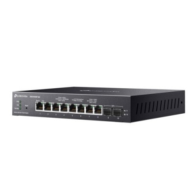 TP Link Omada SG2210XMP M2 switch Gestionado L2 L2 25G Ethernet 100 1000 2500 Energia sobre Ethernet PoE Negro