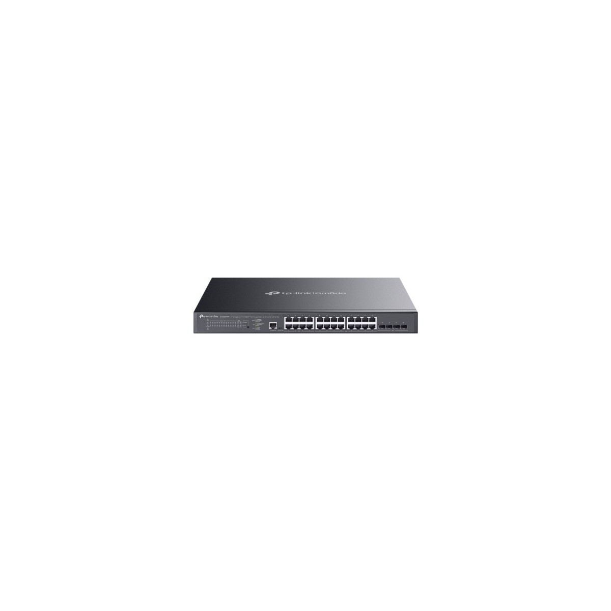 TP Link Omada SG3428XMPP switch Gestionado L2 Gigabit Ethernet 10 100 1000 Energia sobre Ethernet PoE 1U Negro