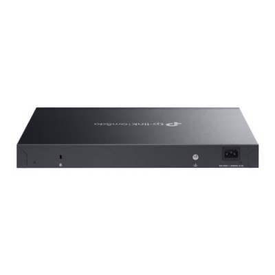 TP Link Omada SG3428XMPP switch Gestionado L2 Gigabit Ethernet 10 100 1000 Energia sobre Ethernet PoE 1U Negro