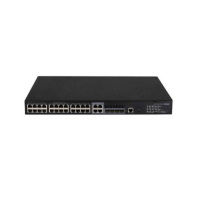 H3C S5130S 28S PWR EI L2 Ethernet Switch with 2410 100 1000BASE T PoE PortsAC 185W and 41G 10G BASE X SFP Plus PortsAC