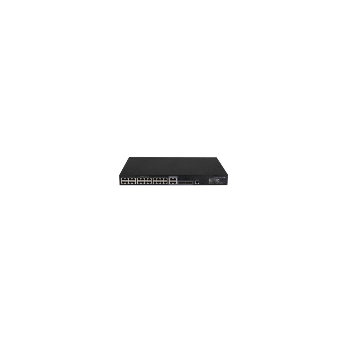 H3C S5130S 28S PWR EI L2 Ethernet Switch with 2410 100 1000BASE T PoE PortsAC 185W and 41G 10G BASE X SFP Plus PortsAC