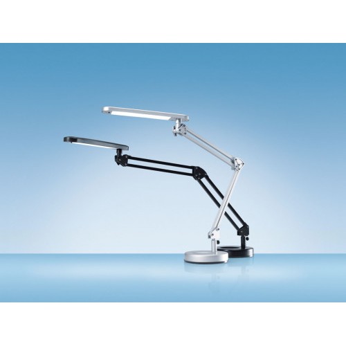 22783-LAMPARA LED DE SOBREMESA CON CABEZAL PIVOTABLE CON BASE LUZ BLANCA NEUTRO 150X565X280 MM NEGRO ARCHIVO 2000 5061B