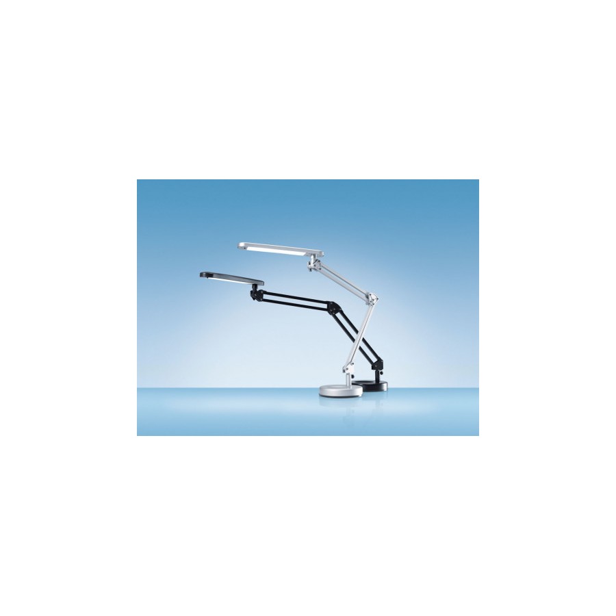 22783-LAMPARA LED DE SOBREMESA CON CABEZAL PIVOTABLE CON BASE LUZ BLANCA NEUTRO 150X565X280 MM NEGRO ARCHIVO 2000 5061B