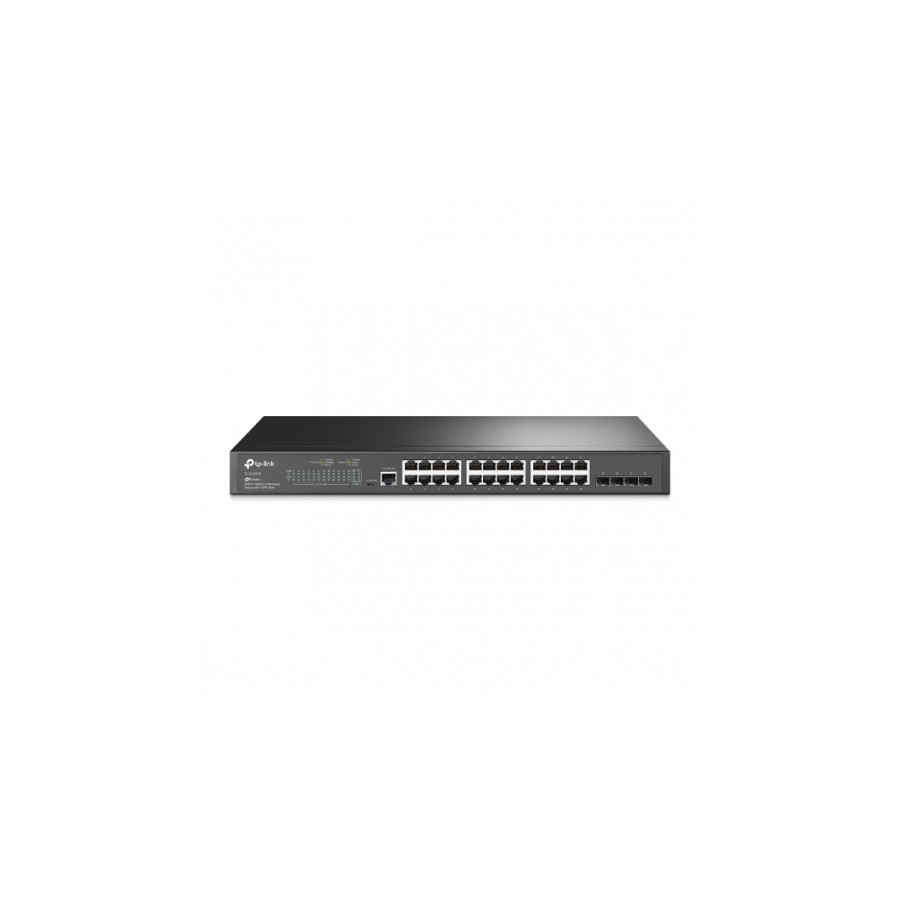 22802-TP-LINK PUERTOS GIGABIT,24 PUERTOS RJ45 GIGABIT Y 4 RANURAS SFP GIGABIT PROPORCIONAN CONEXIONES DE ALTA VELOCIDAD,